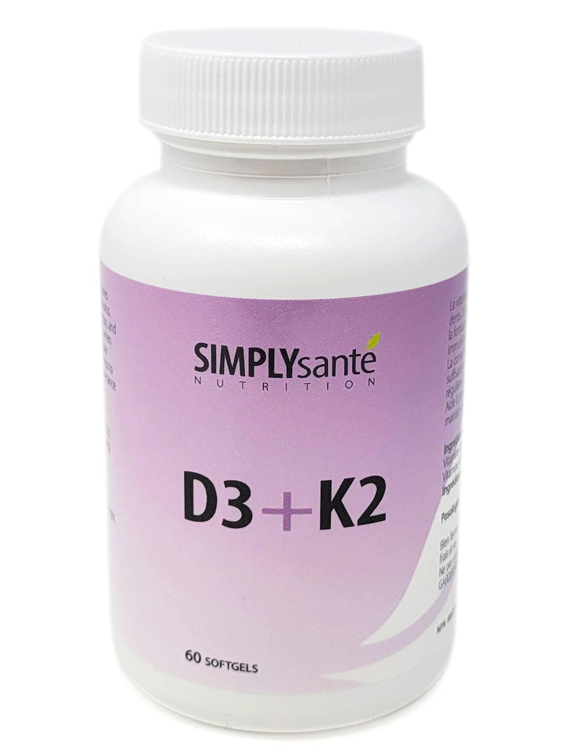 Simply Santé D3+K2 (60softgels)