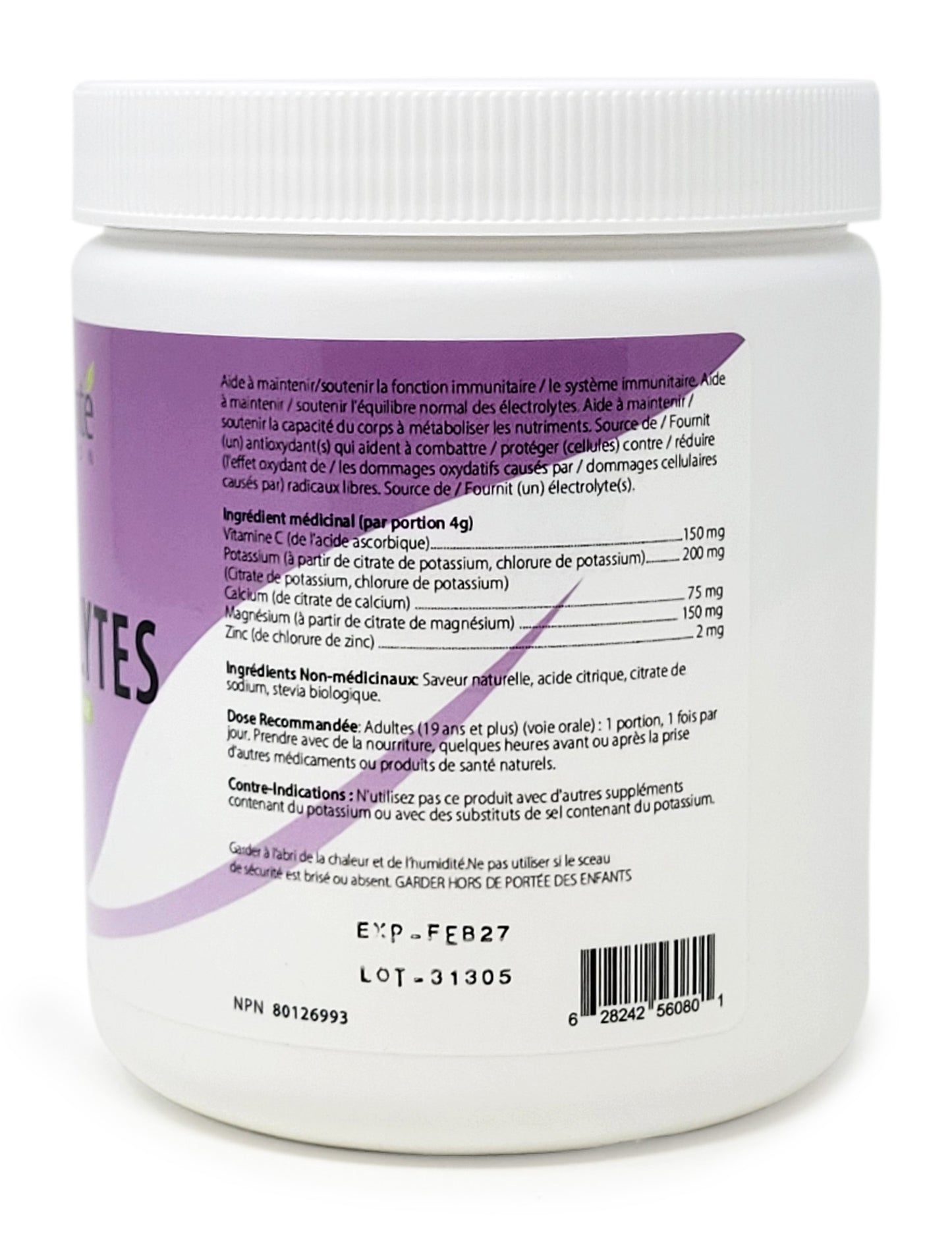 Simply Santé Electrolytes, Lemonade (240g)