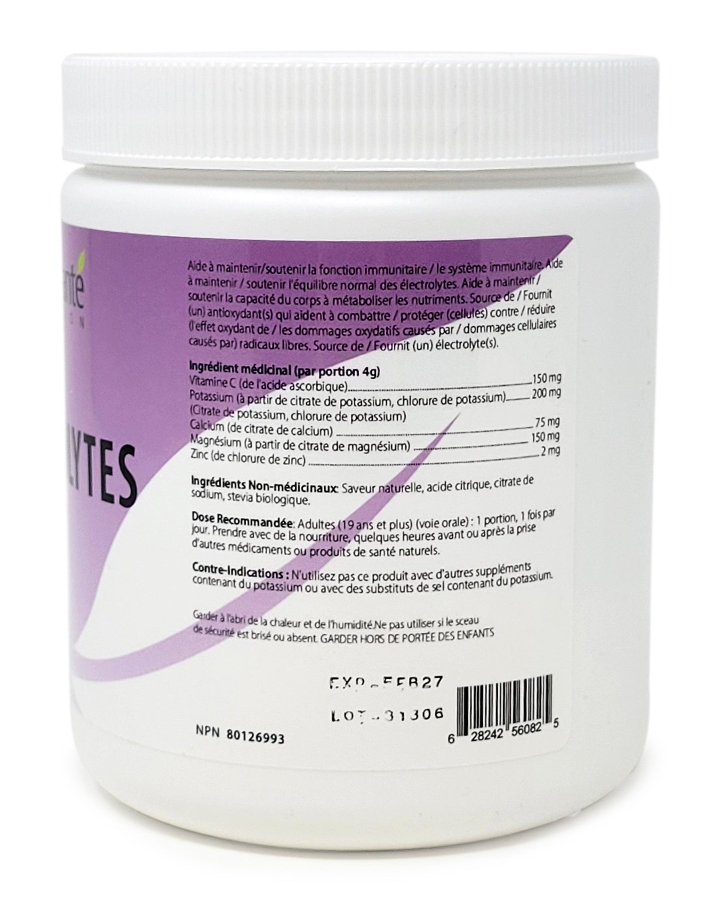 Simply Santé Electrolytes, Orange (240g)