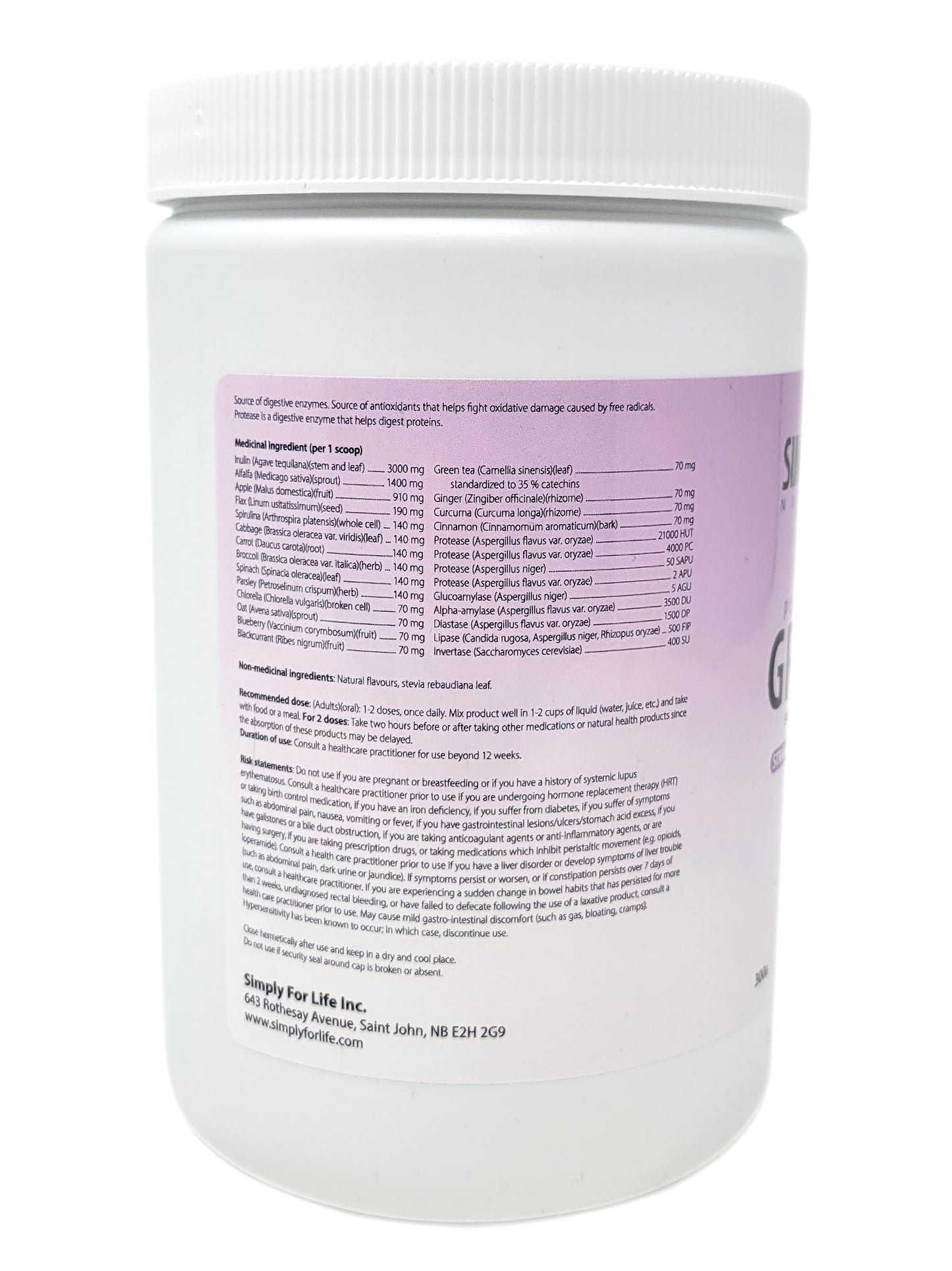 Simply Santé Greens (300g)
