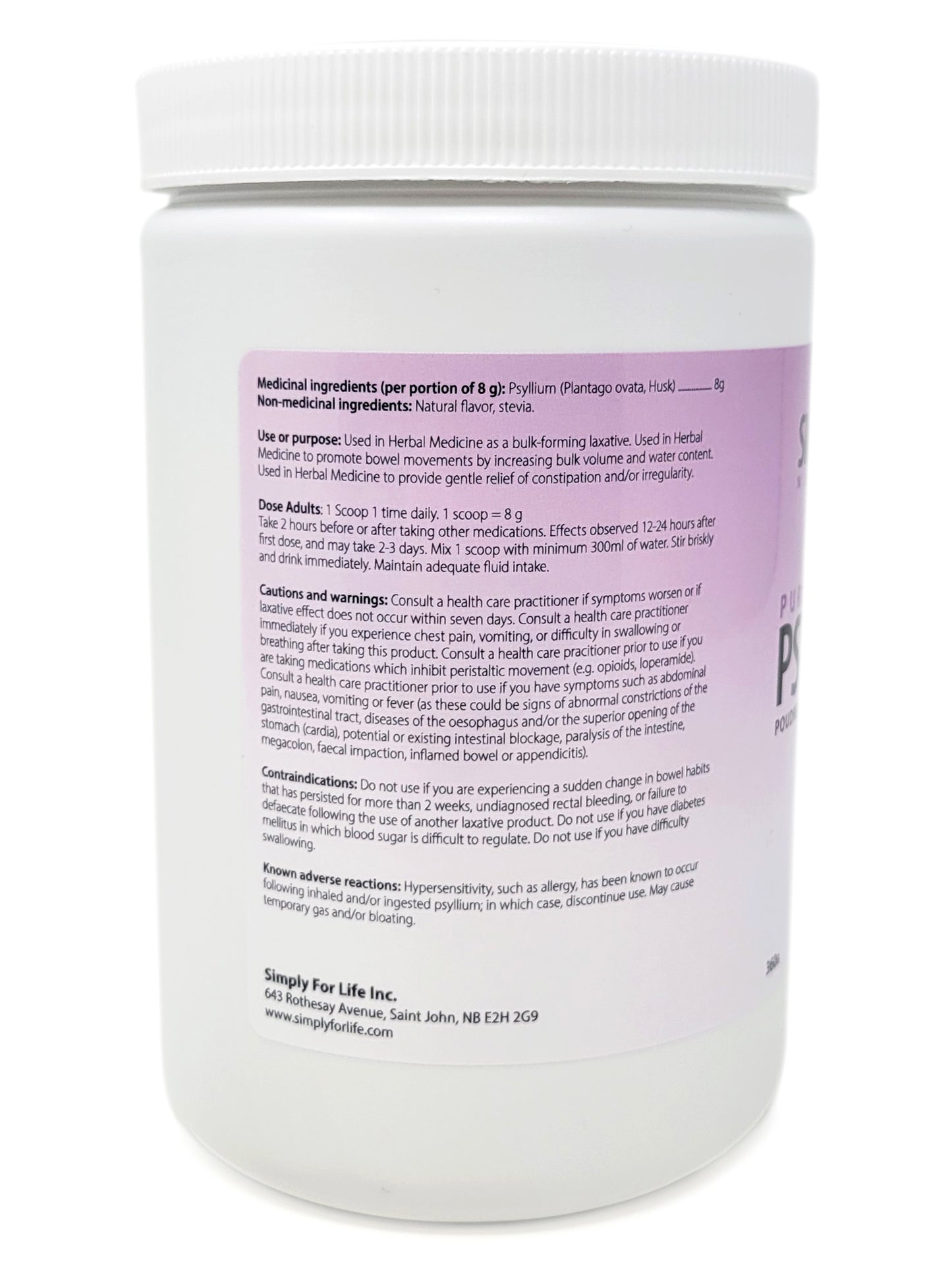 Simply Santé Psyllium, Orange (360g)