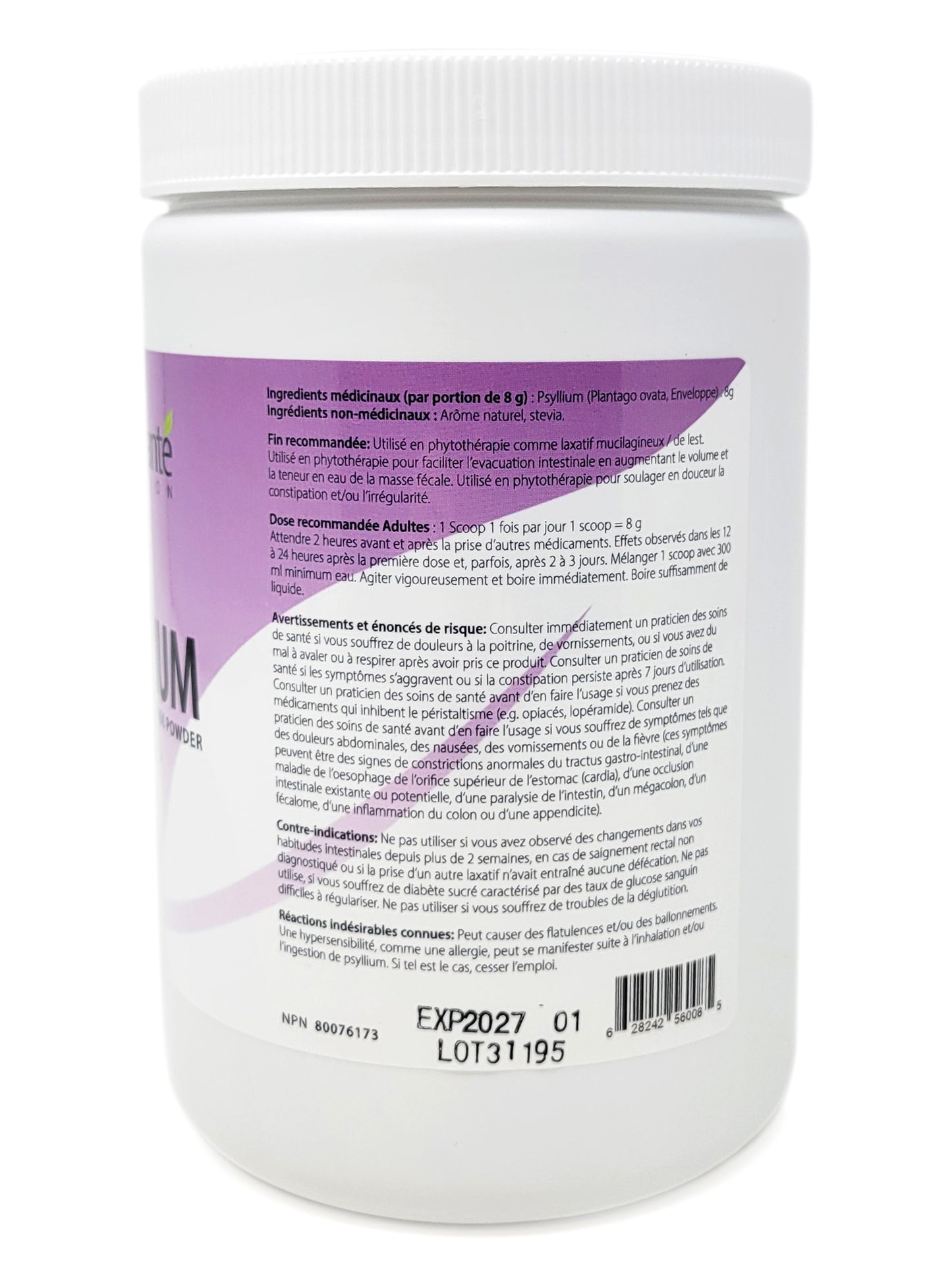 Simply Santé Psyllium, Orange (360g)