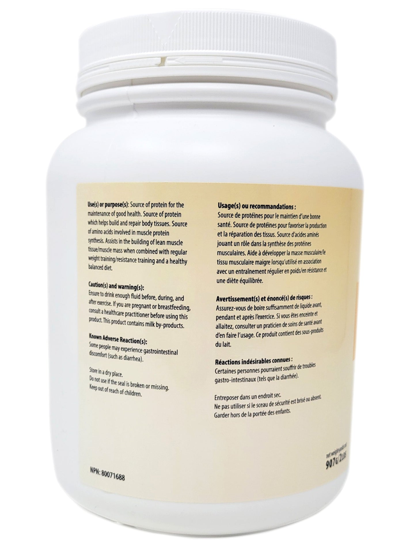 Simply Santé Whey Protein, Vanilla (907g) - CASE