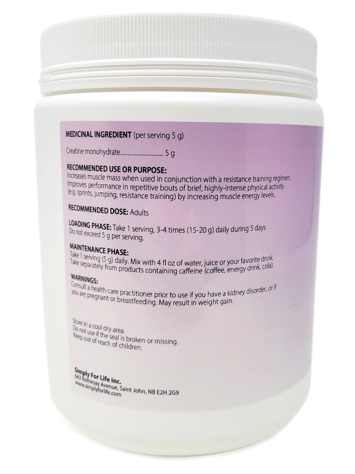 Simply Santé Creatine (500g)