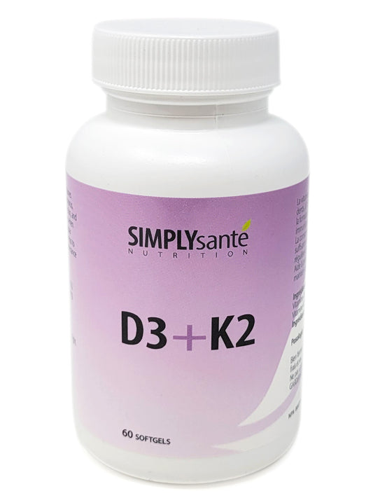 Simply Santé D3+K2 (60softgels)